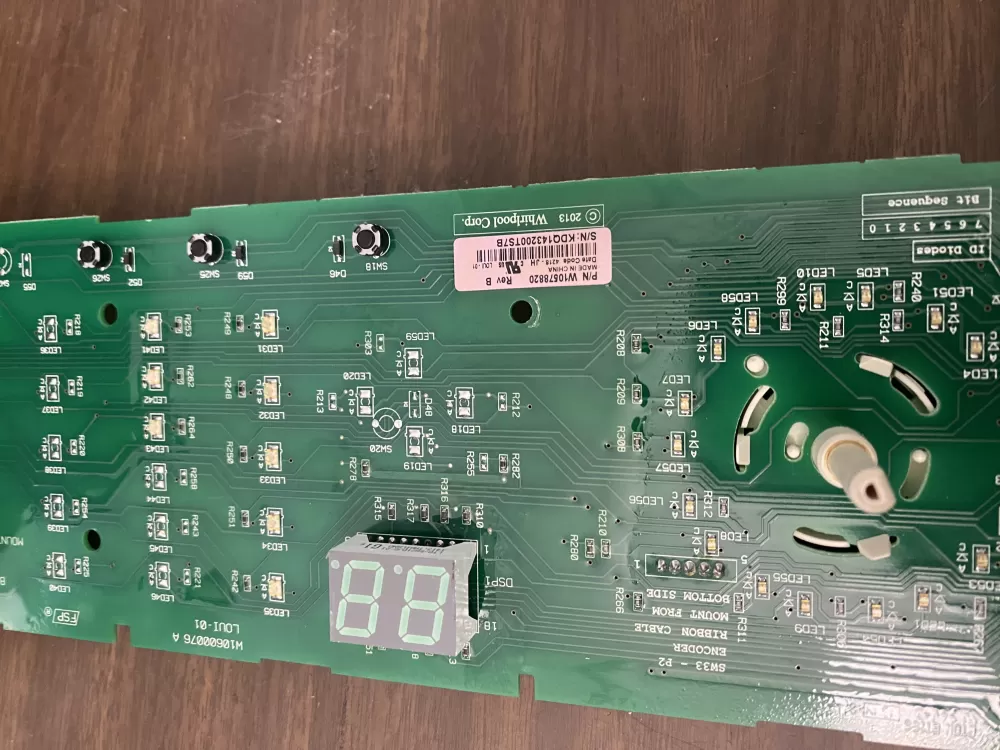 Whirlpool W10578820 W10578819 Dryer Control Board AZ96171 | BK1635