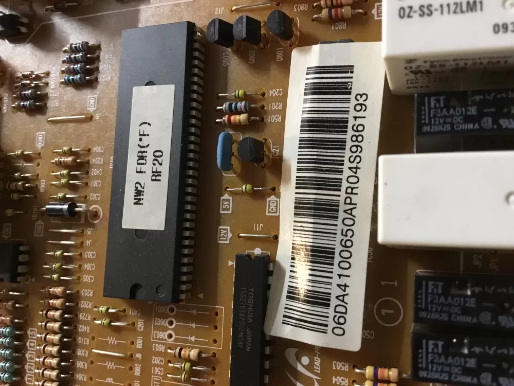 Samsung DA41 00650A Refrigerator Control Board AZ109823 | NR542