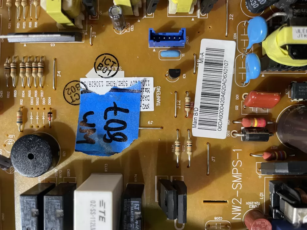 Samsung DA92 00420A Refrigerator Control Board AZ189956 | Wm807