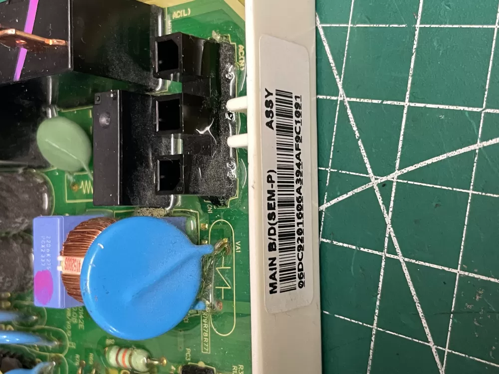 Samsung DC92 01606A DC92 00669W PS9605904 Dryer Control Board AZ206043 | Wm2163