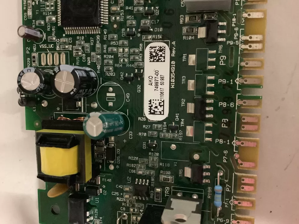 Kenmore W10375790 749977-00 Dishwasher Control Board A AZ208411 | ZC902