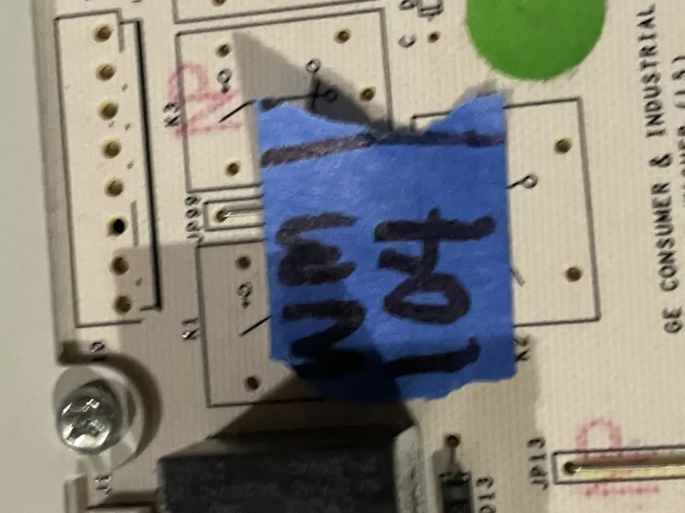 GE 175D5261G035 EBX1129P004 WH12X10508 Washer Control Board AZ32190 | Wm104