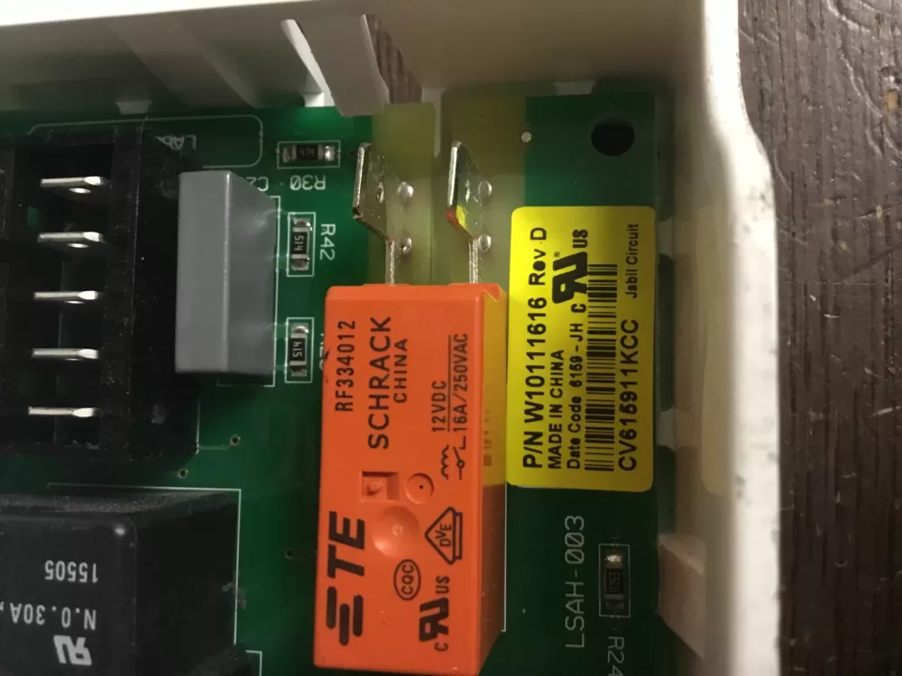 Whirlpool Maytag WPW10111616 W10118243 Dryer Control Board AZ16242 | NR223