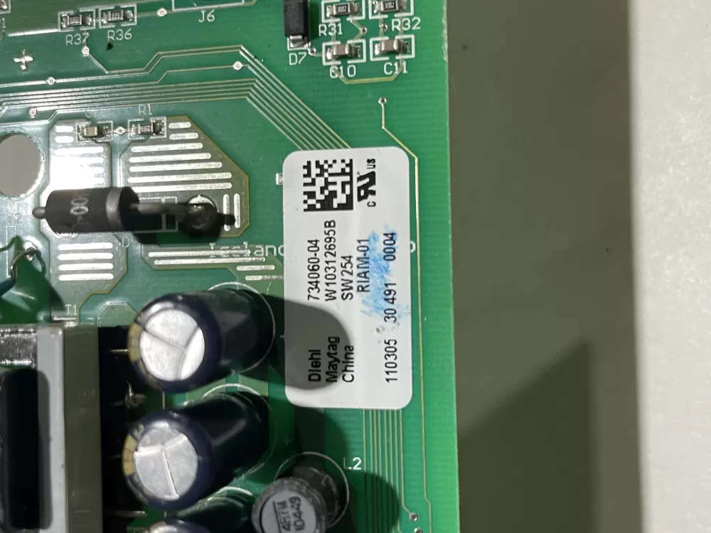 Whirlpool Maytag W10312695B Refrigerator Control Board AZ141536 | Wm2211