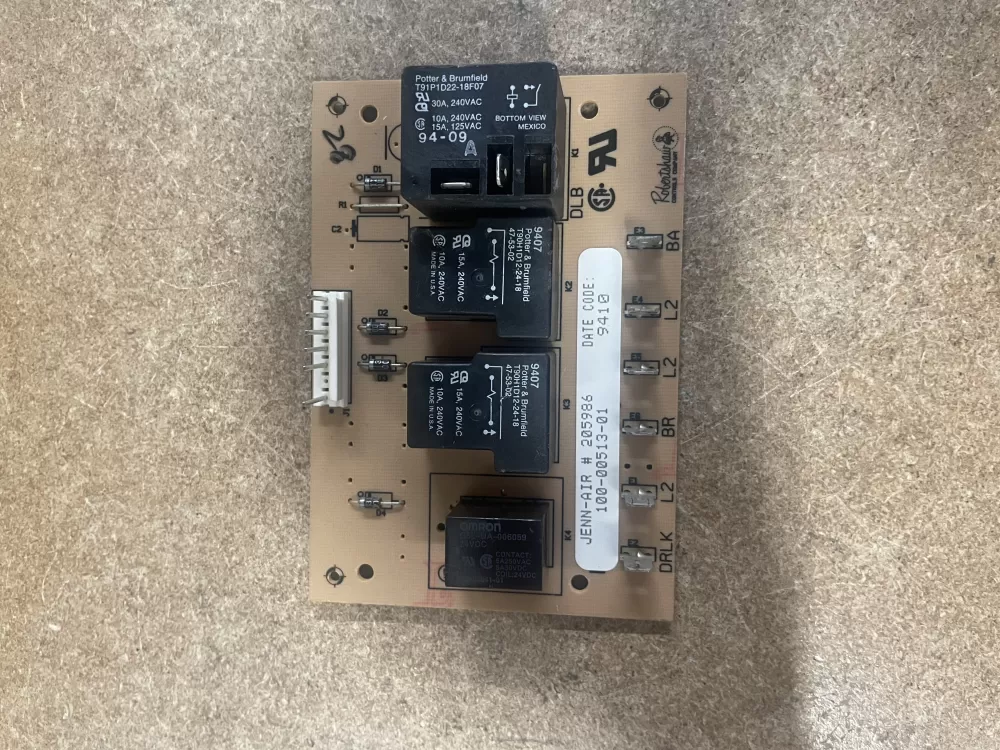 Jenn-Air 100-00513-0 Oven Jenn Air Relay Control Board AZ21579 | KM1215