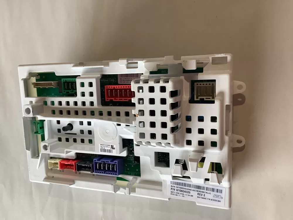 Whirlpool AP5951723 W10634026 PS10056798 W10634026 D Washer Control Board