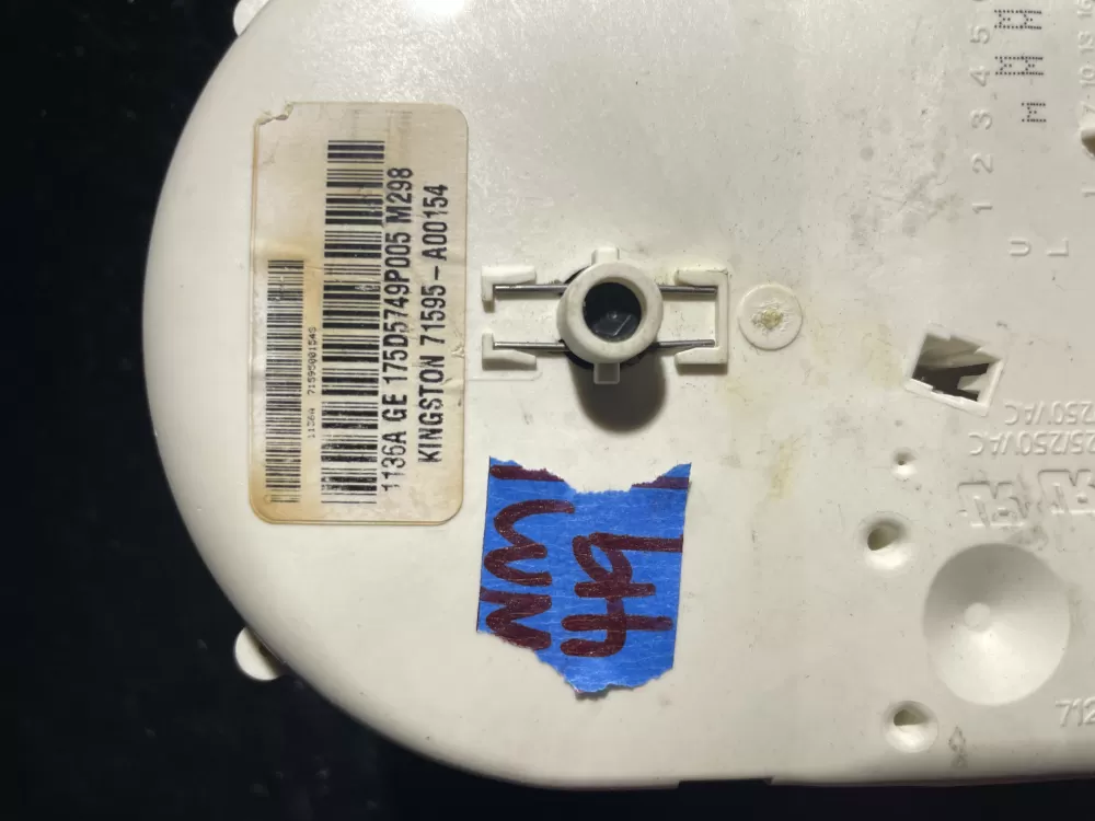 GE 175D5749P005 WH12X10348 Washer Timer AZ37754 | Wm419