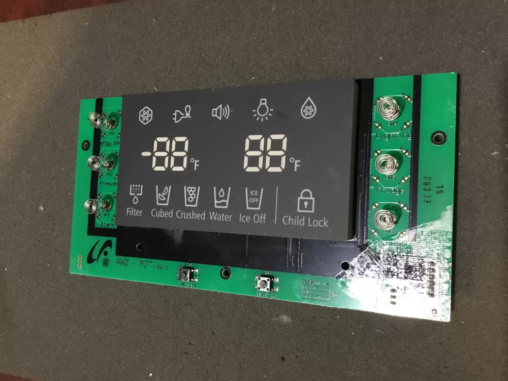 Samsung DA41-00540J  AP4446856  2031140  PS4139923 Refrigerator Display Control Board Display