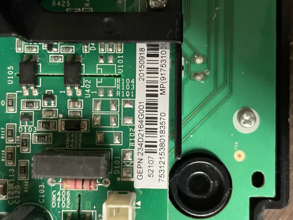 GE 234D2164G001 234D2315G002 Dryer Control Board AZ39528 | Wmv386