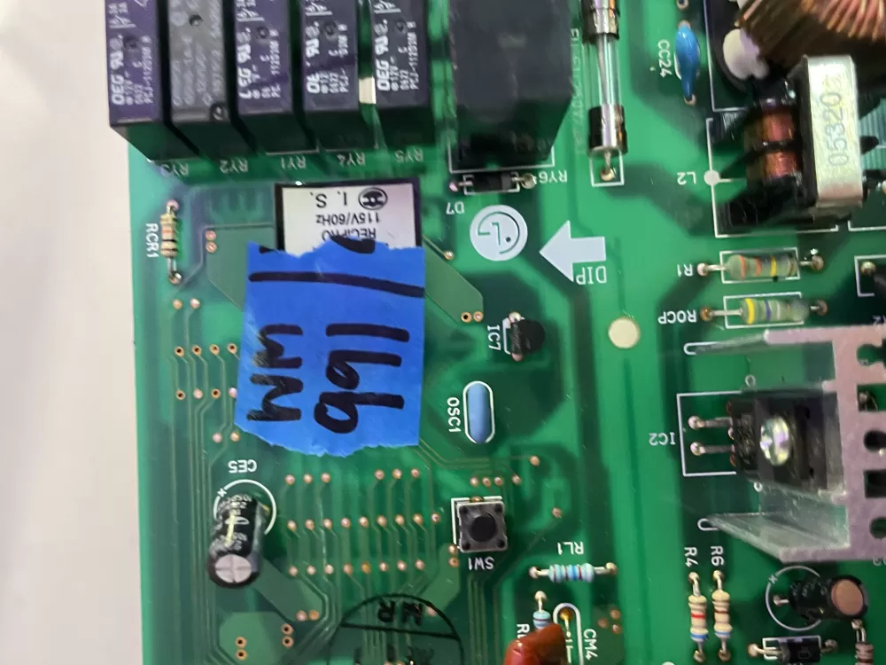 LG Kenmore AP4450216 6871JB1431A Refrigerator Control Board AZ195740 | Wm991