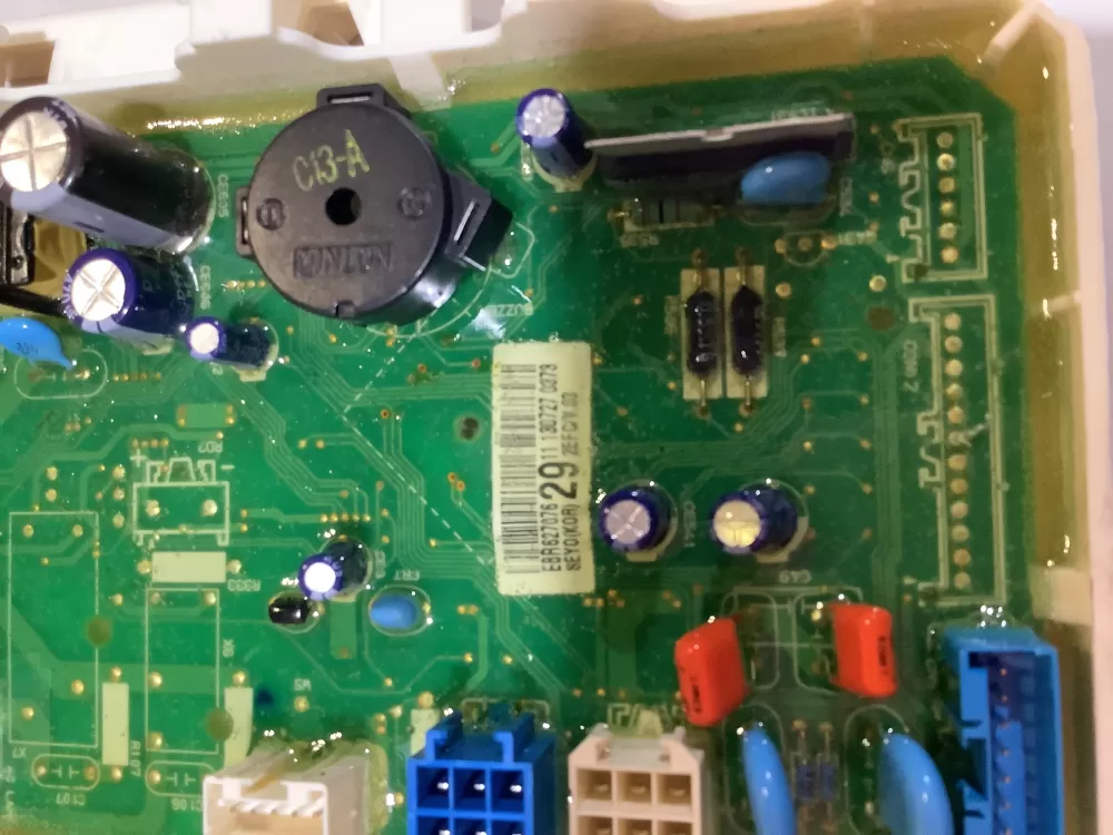 LG EBR62707629 Dryer Main Control Board AZ229134 | ZCV981