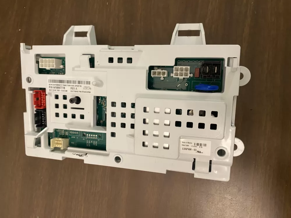 Whirlpool  Roper W10868065 W10897778 W10902805 W10915204 W10916448 W11124712 PS12347386 Washer Control Board