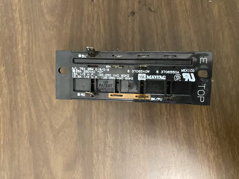 Maytag 6 3706540 Washer Selector Button Switch AZ80649 | BK993
