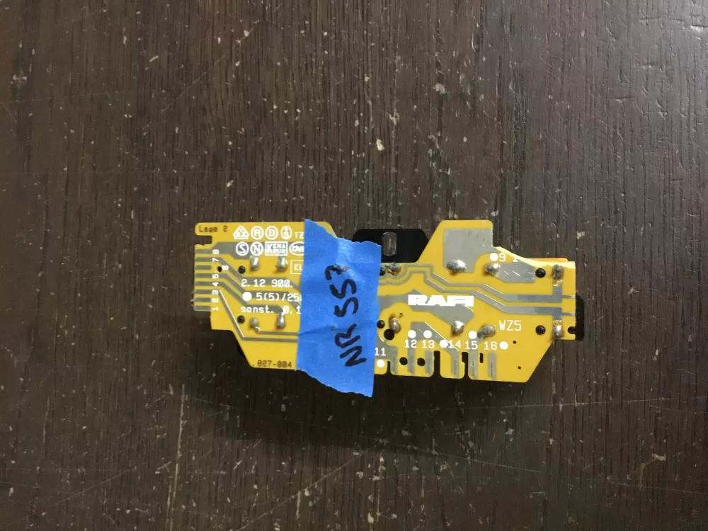 Miele 4363860  Washing Machine Control Board Push Button Switch AZ14794 | NR557