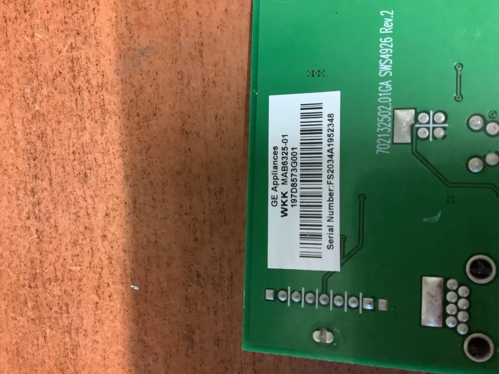 GE 197D8573G001 Refrigerator Control Board Humidity AZ225038 | BG342