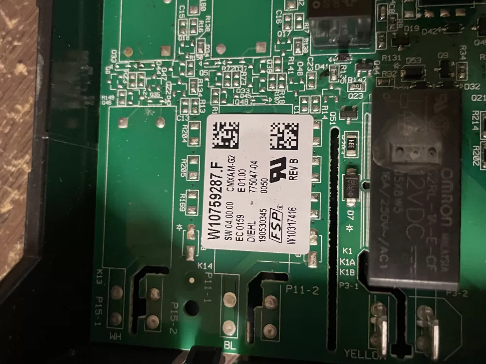 Whirlpool W11100100 W10759287 Range Oven Control Board AZ49257 | Wm1803