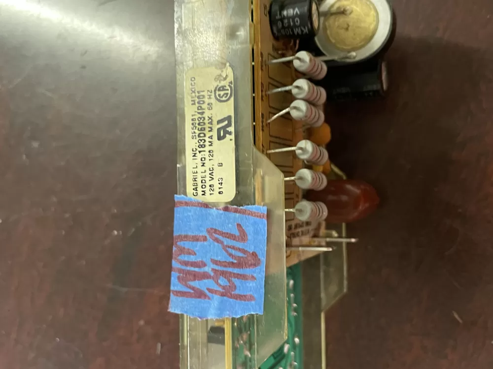 GE 183D6034P001 SF5001 Range Control Board AZ54358 | Wm1962