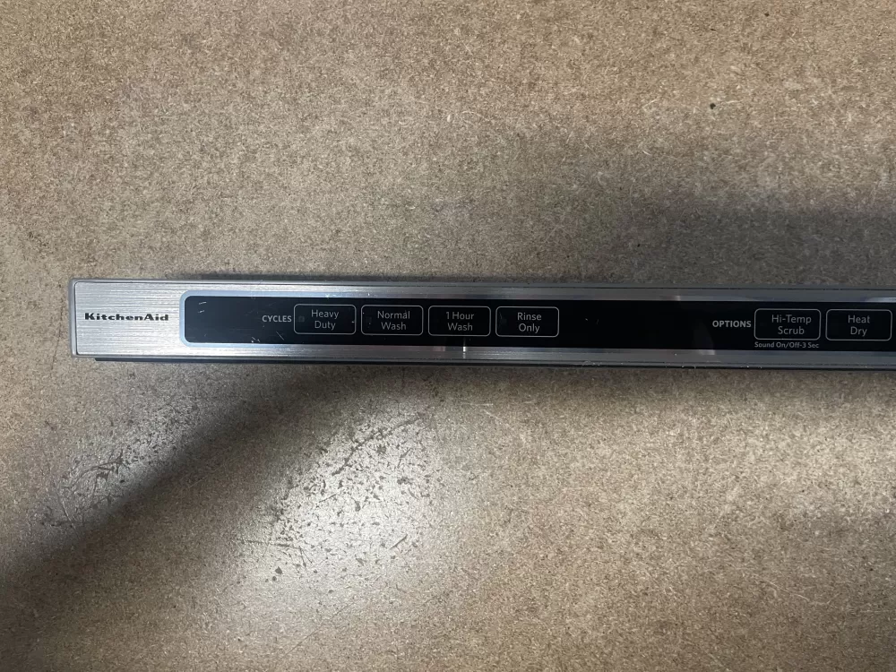 KitchenAid W10195565 W10481130 W10593258 WPW10481130 PS11755454 Dishwasher Control Board Panel