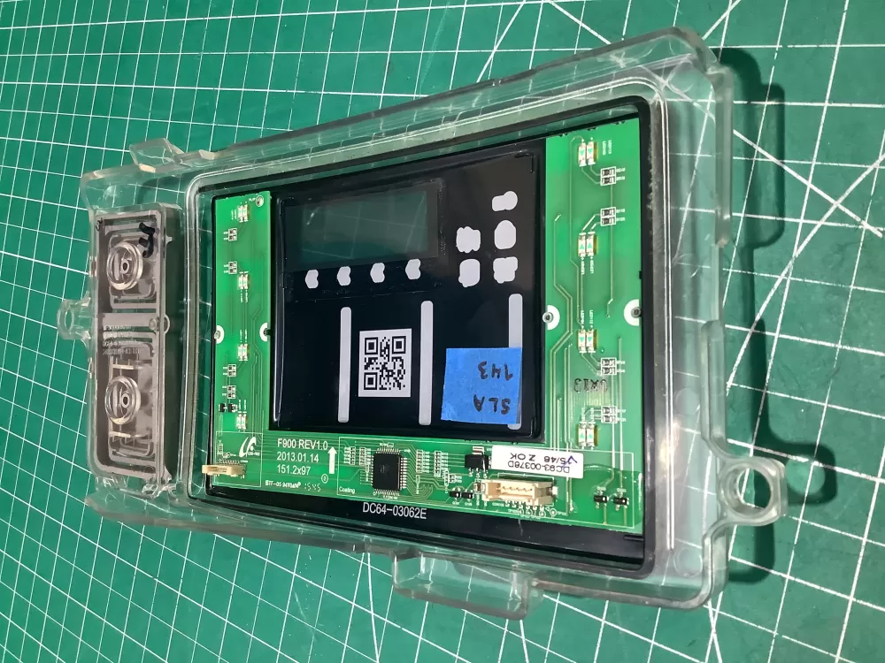 Samsung DC92-01607J DC94-06643A Dryer UI Control Board AZ179671 | SL143