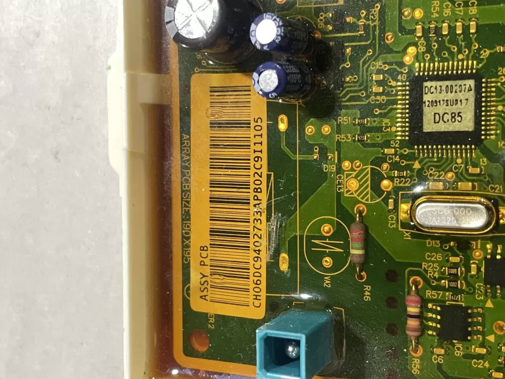 Samsung DC94 02733A Dryer Control Board AZ184313 | Wm451