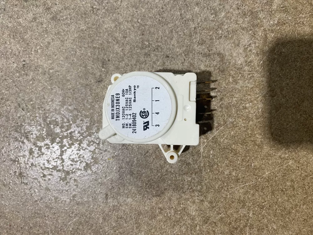 Frigidaire  Kenmore  White Westinghouse 215846604  AP2592907  08003824  08011620  1748201  241809401  241809402  29811-3  442754  5300541134  5300800692  5308003824  54113-1  54113-4  55448-3  55448-4  55467-1  8003824  AH423802  CC304  EA423802  F111812  G000158274  G000158291  G000173814  G000187005  G000187464  G158274  G163818  G169069  G173814  G174821  G178820  G185160  G187464  K1224661  K1224662  K1226501  K1226502  K1227229  K1227920  K1227927  K1228104  K1228105  K1230354  K1230534  K1233374  K1233375  NR00422503  PS423802  R000422503  R000900129  R422503  W188C189A06  W188C189A07  WR422503  TMDJX30NE9 Refrigerator Defrost Timer