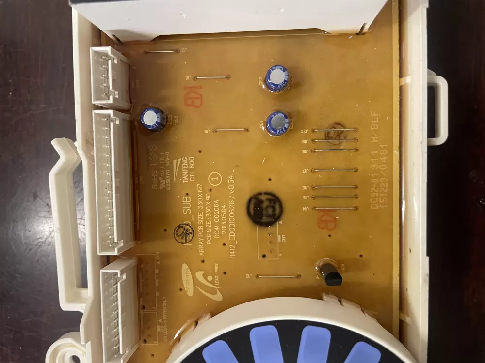 Samsung DC94-05828A Washer Control Board AZ42071 | KMV420