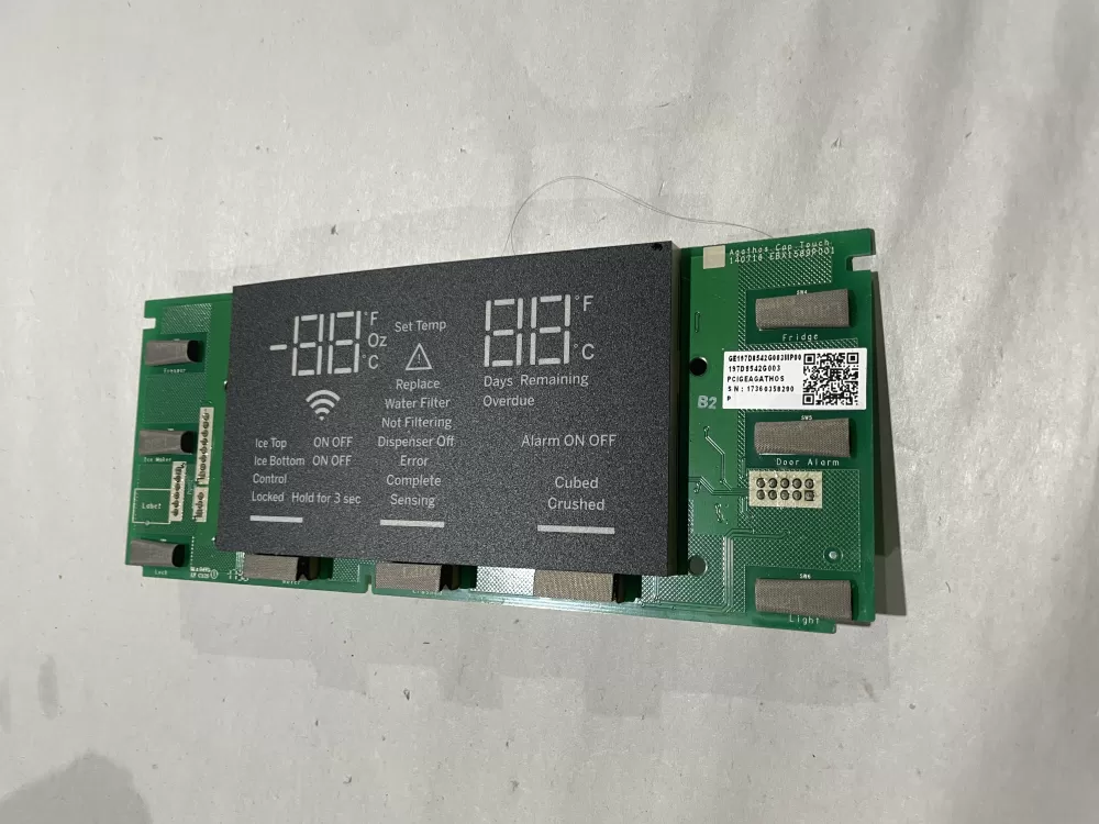 GE 197D8542G003  WR55X41025  Refrigerator Control Board
