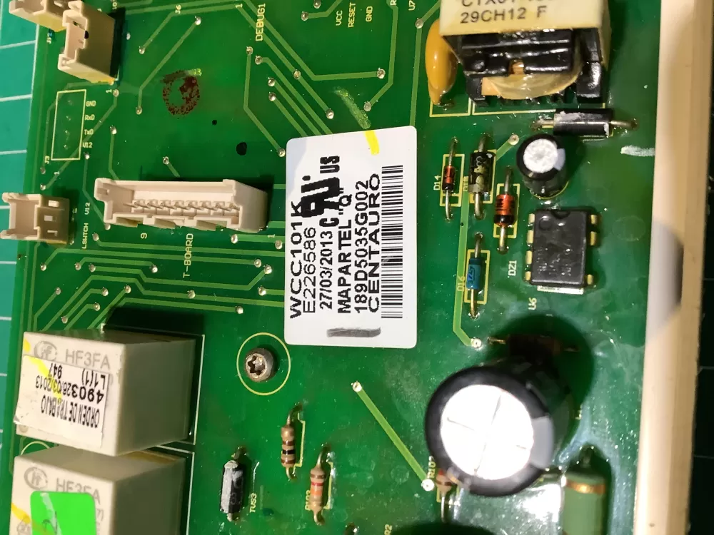 GE 189D5035G002 WH12X20274 Washer Control Board AZ130862 | NR2336