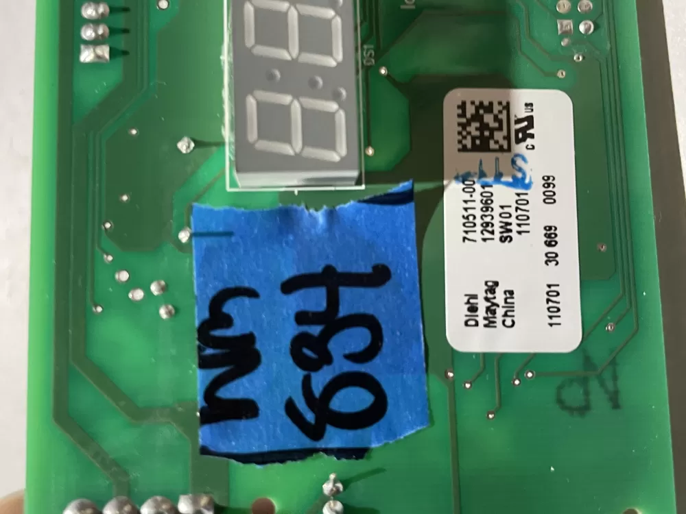 Maytag 12939601 67006294 5 Control Board AZ189265 | Wm834