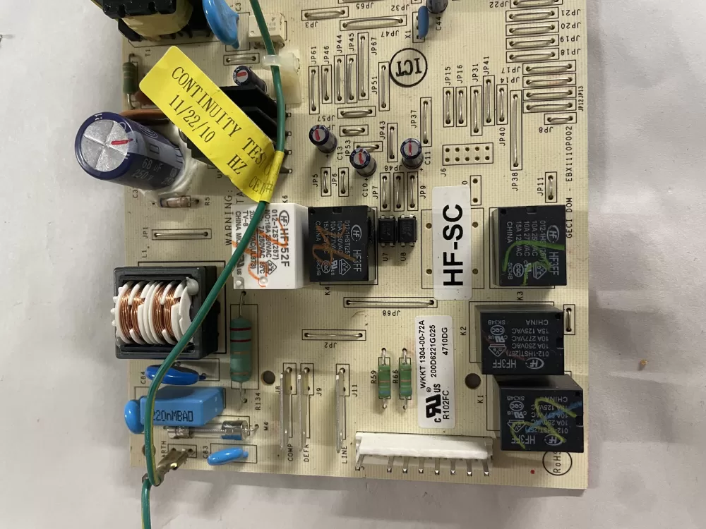 GE WR55X11072 Refrigerator Control Board AZ117148 | KM2169