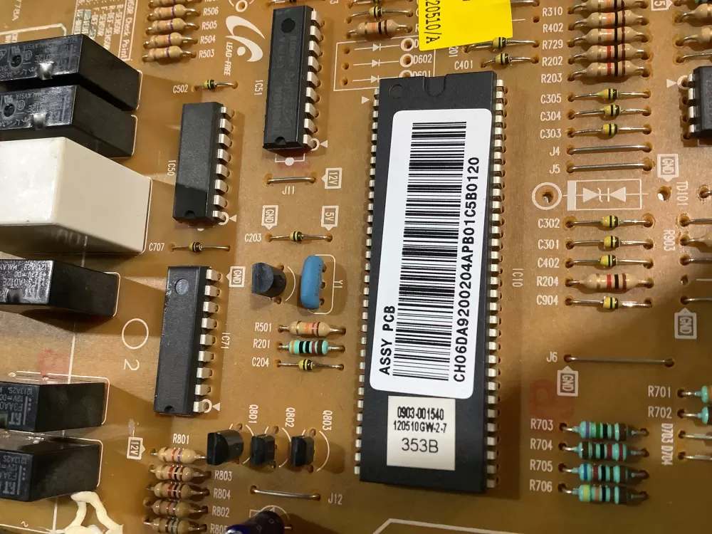 Samsung DA92 00204A Refrigerator Control Board AZ149043 | NR2478