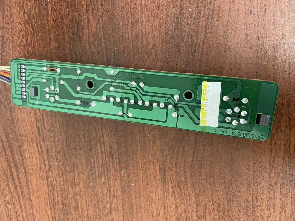 LG 6871JB3005A 6870JB8053A Refrigerator Control Board AZ35716 | BK298