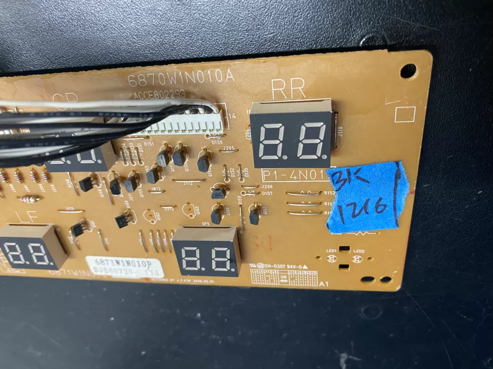LG AP4512224 6871W1N010F PS3530114 Range Oven Control Board AZ16861 | BK1216