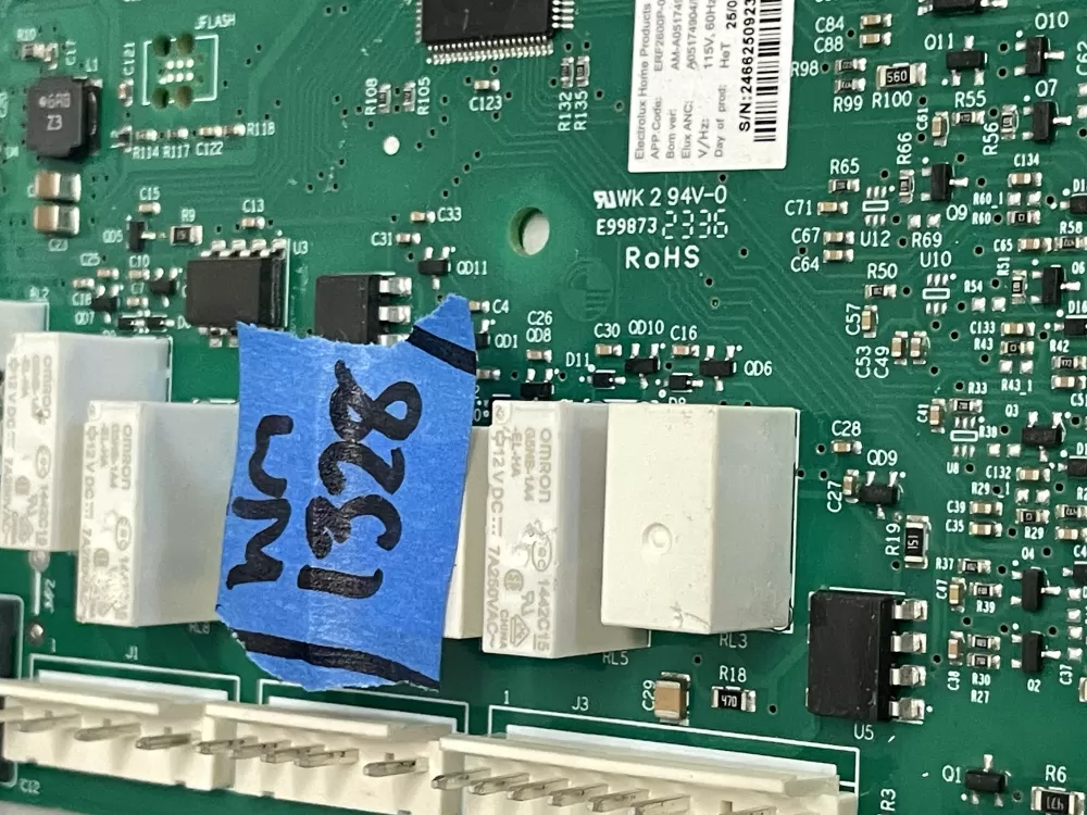 Frigidaire ERF2600P-01 A05174904 Refrigerator Control Board AZ217526 | Wm1328