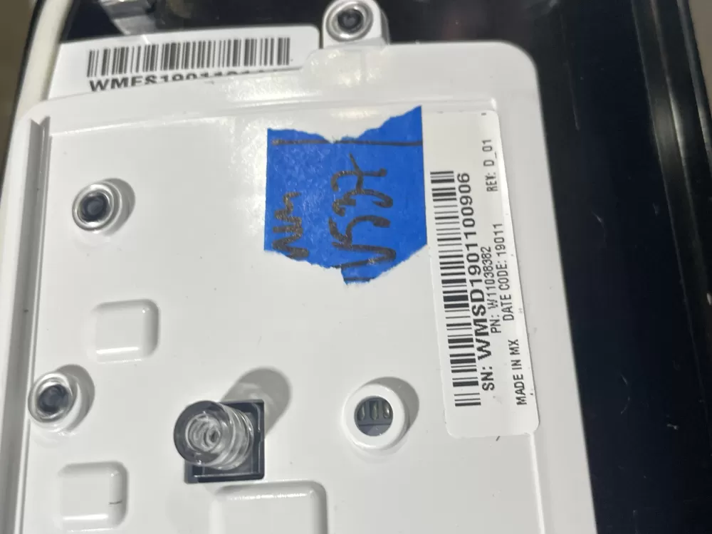 Whirlpool W11130339 PS12347539 Washer Control Board Panel AZ157480 | Wmv537