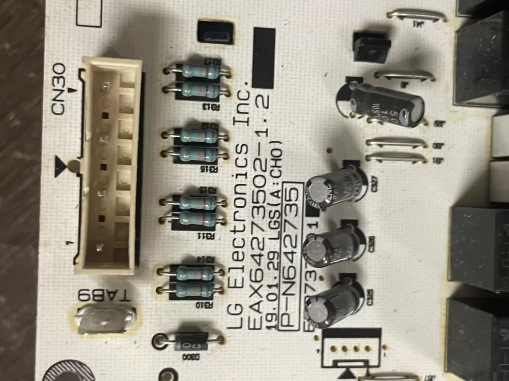 LG EBR77562705 EAX64273502 Range Oven Control Board AZ40947 | Wmv403