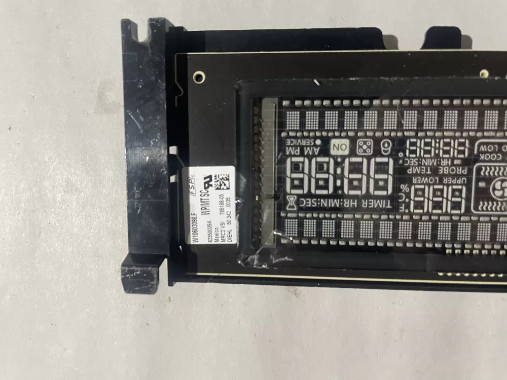 Whirlpool Maytag Kenmore AP6023344 Range Control Board Panel AZ190940 | KM2334