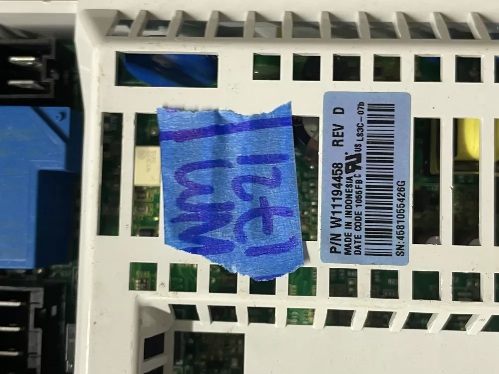 Whirlpool Maytag Dryer Control Board W11194458 AZ41520 | Wm1721