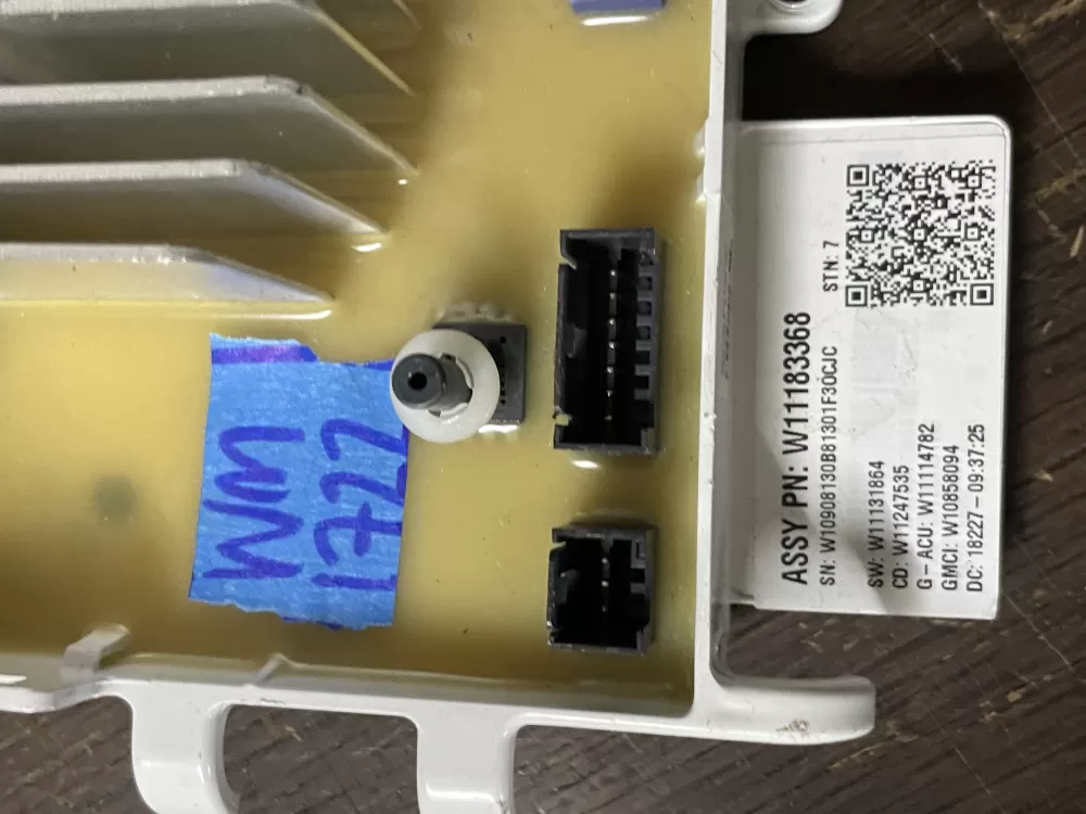 Whirlpool Maytag W11183368 W11195970 Washer Control Board AZ41467 | Wm1722