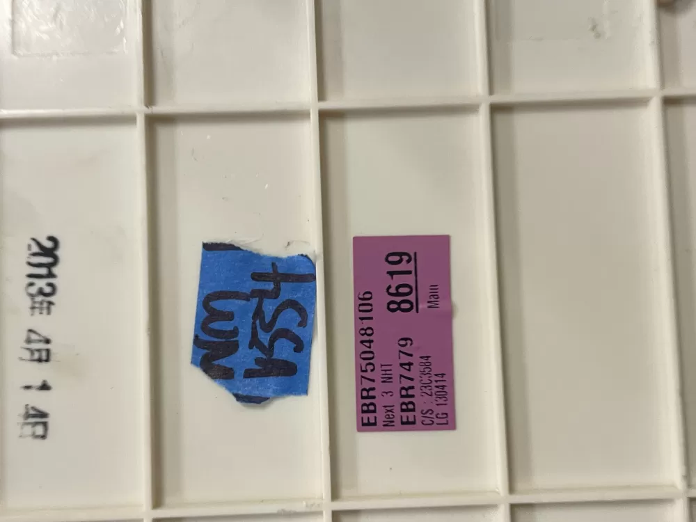 LG EBR78421704 EBR74798619 Washer Control Board AZ61423 | Wmv554