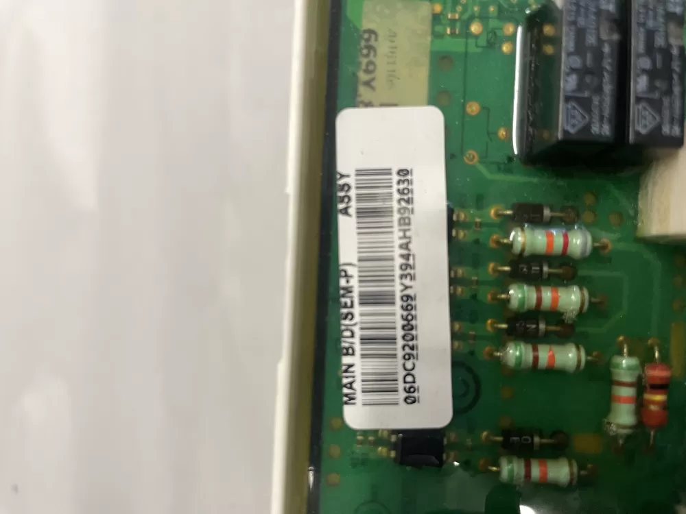 Samsung DC92-01596B Dryer Control Board AZ227223 | Wm1737
