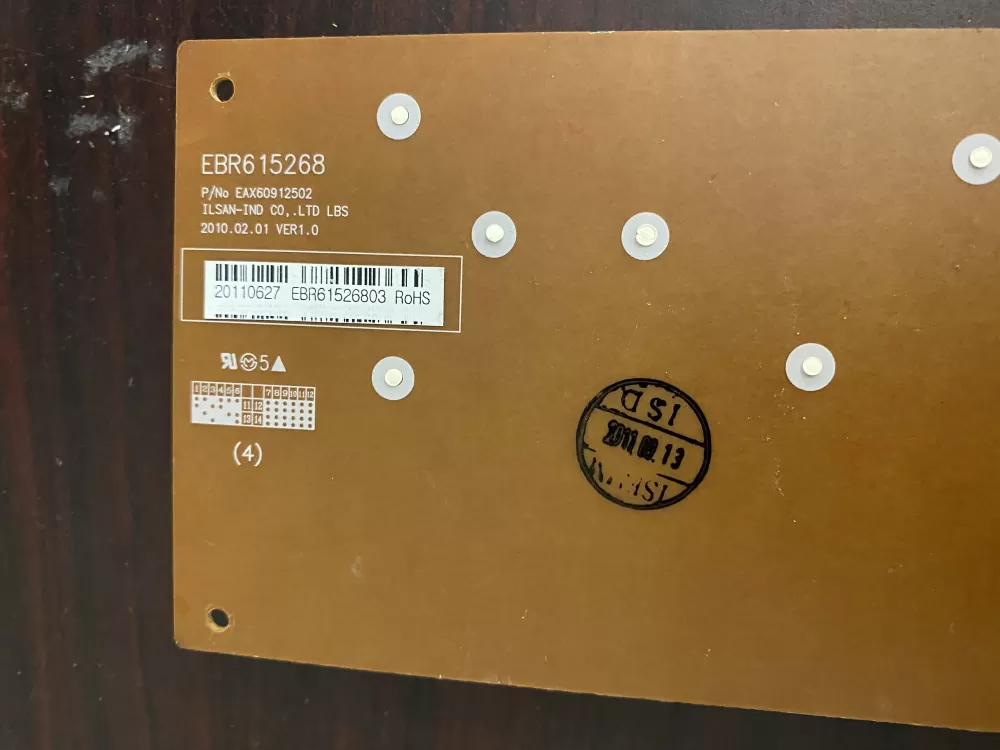 LG Kenmore EBR61526803 Refrigerator Control Board Dispenser AZ36321 | BK453