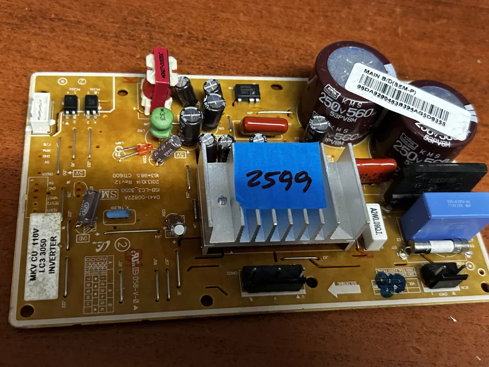 Samsung 00483b Da41 00822a Refrigerator Control Board Inverter AZ184963 | GL2599