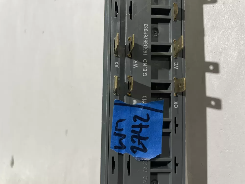 GE Hotpoint 165D5576P033 Dishwasher Button Control Panel AZ186216 | Wm2742