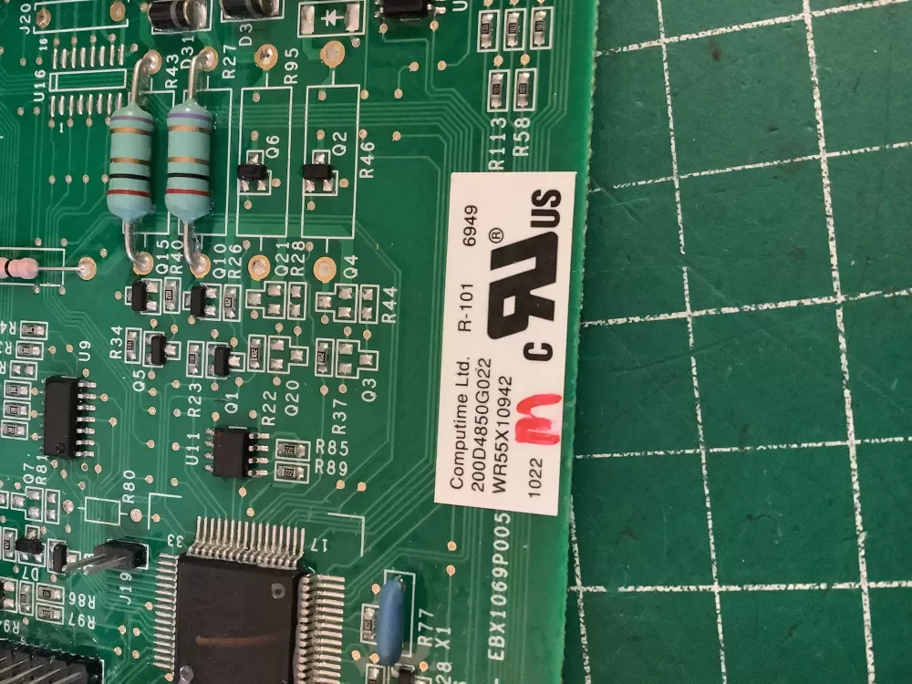 GE 200D6221G028 EBX1110P002 Refrigerator Control Board AZ190124 | NR2100