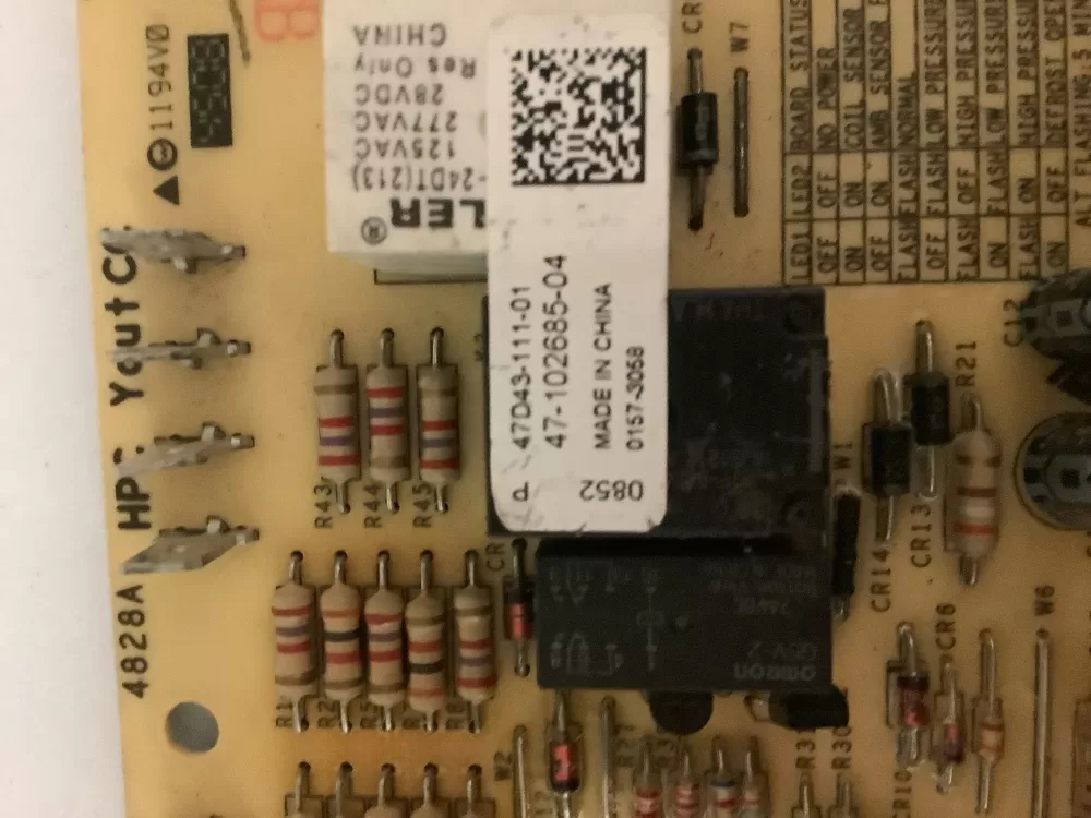 Control 47-102685-05 47-102685-04 47-102685-86 47D43-111-01  AZ102385 | AV1339