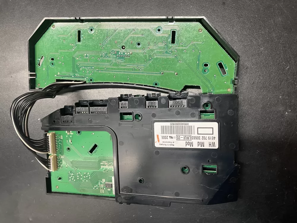 Whirlpool 461970230683 Washer Control Board UI Display AZ24454 | BKV11