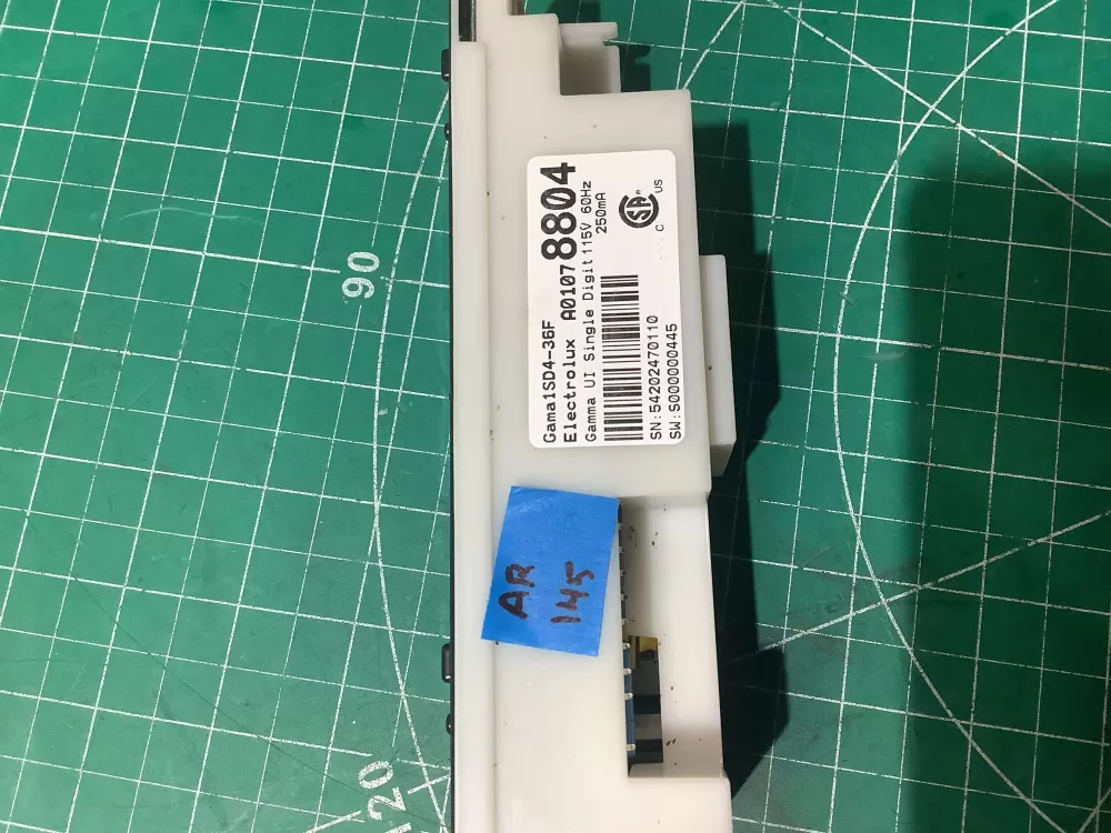Frigidaire A01078804 242207704 Refrigerator UI Control Board AZ196045 | AR145
