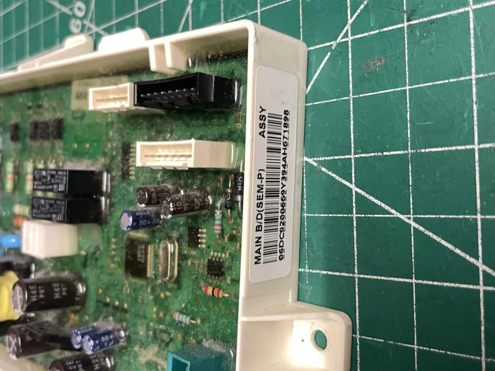 Samsung DC92-01596B Dryer Control Board AZ211139 | Wm1619