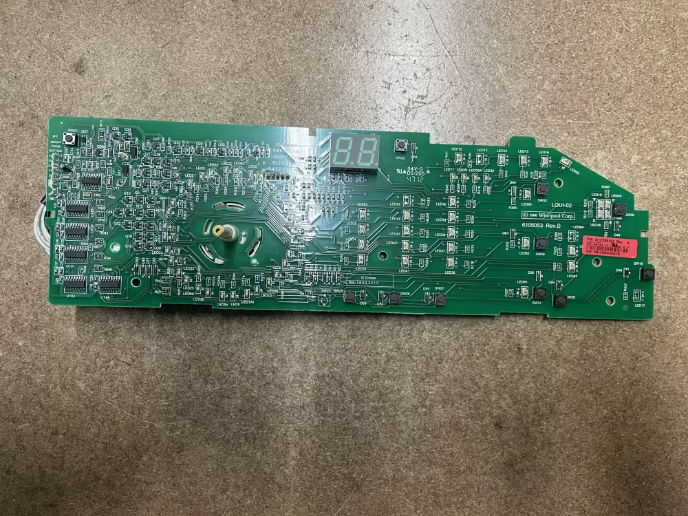 Whirlpool W10399102 WPW10394244 Washer Control Board AZ12408 | KM1659